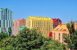 Жилой комплекс "Комфорт Таун", Киев, комплексный проект "Защита от шума", 2012