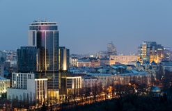 Hotel "Hilton", Киев, комплексный проект "Защита от шума", 2012