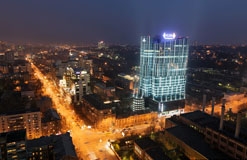 Бізнес-центр "IQ", Київ, комплексний проект "Захист від шуму", 2012