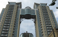 Житловий комплекс "Тріумф", Київ, комплексний проект "Захист від шуму", 2006
